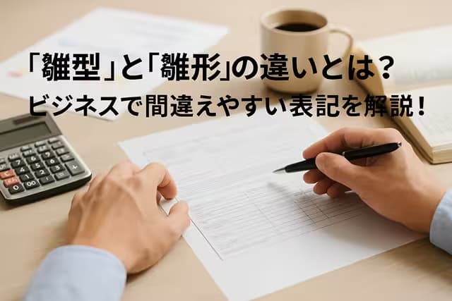 「雛型」と「雛形」の違いとは？ビジネスで間違えやすい表記を解説！