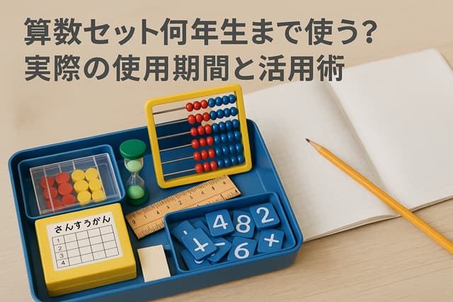 算数セット何年生まで使う？実際の使用期間と活用術